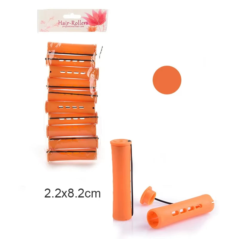 10Pcs Hair Perm Rods Short Cold Wave Rods Hair Curler No Heat Perming Rods Hair Curling Rollers Curlers Curling Hair Tools