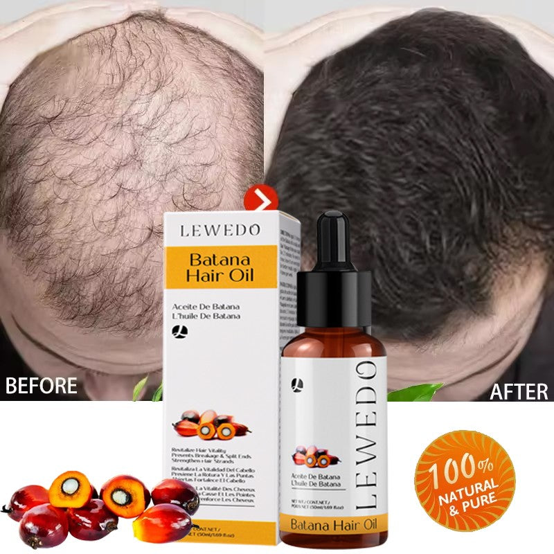 Natural Batana Oil Serum for Hair Growth Healthier Thicker Fuller anti Hair Loss