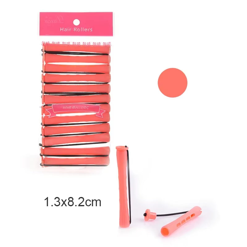 10Pcs Hair Perm Rods Short Cold Wave Rods Hair Curler No Heat Perming Rods Hair Curling Rollers Curlers Curling Hair Tools