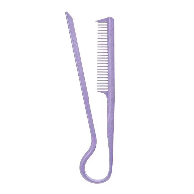 V-Shaped Hairstyle Comb - Effortlessly Create a Fashionable and Messy Hairstyle - Professional Straight Hair Fork - Perfect Salo