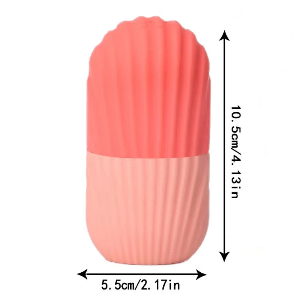 Ice Face Roller Facial Lifting Contouring Tools Silicone Ice Cube Trays Ice Globe Balls Eye Face Massager Beauty Skin Care Tools