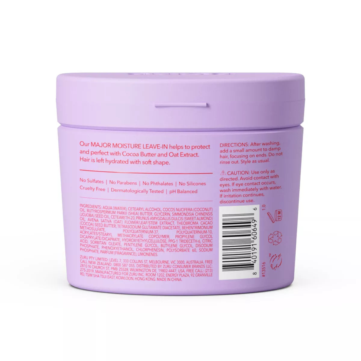 Being Major Moisture Leave-In Conditioner - 12Oz