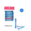 10Pcs Hair Perm Rods Short Cold Wave Rods Hair Curler No Heat Perming Rods Hair Curling Rollers Curlers Curling Hair Tools