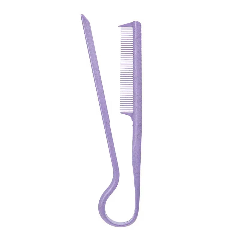 V-Shaped Hairstyle Comb - Effortlessly Create a Fashionable and Messy Hairstyle - Professional Straight Hair Fork - Perfect Salo