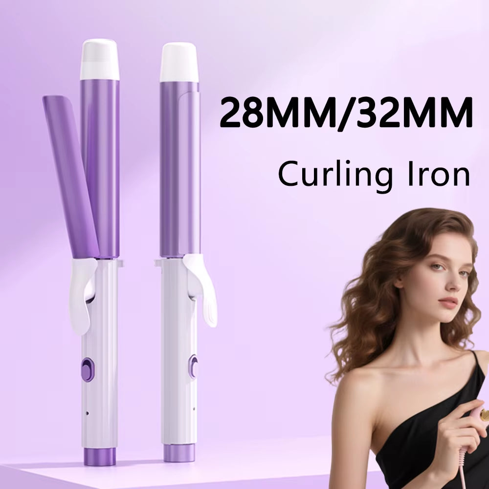 Electric Curling Iron 32Mm Ceramic Hair Curler Hair Roller 28Mm Professional Curling Iron Curling Wand Hair Waver