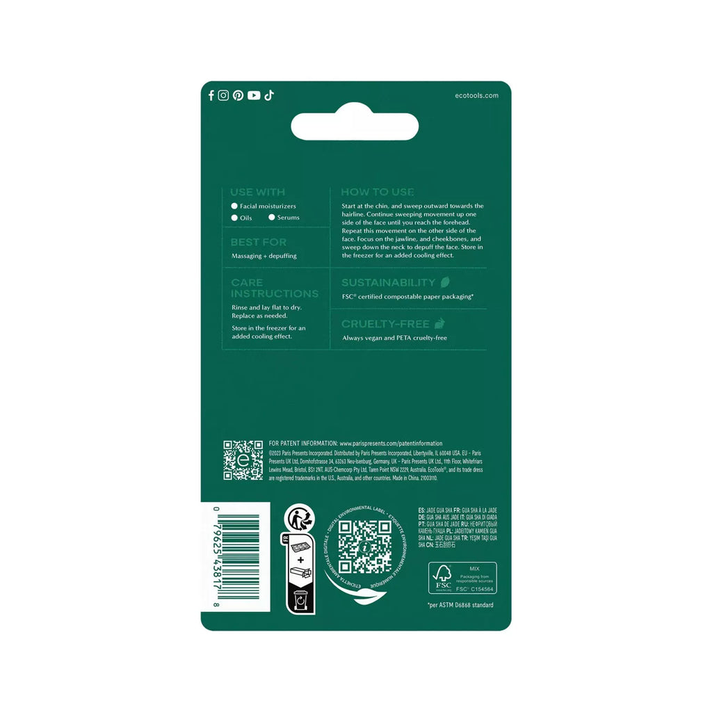 Ecotools Face Gua Sha Skincare Tools and Accessories