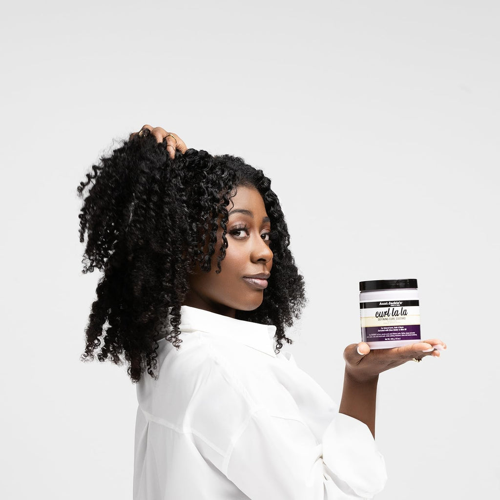 Aunt Jackie'S Curls and Coils Curl La La Defining Curl Custard for Natural Hair