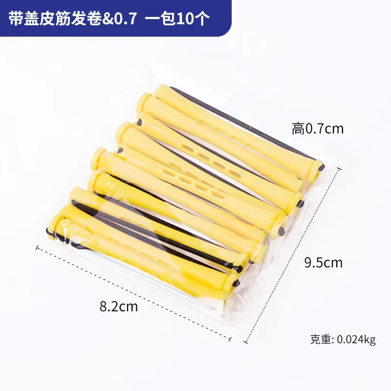 10Pcs Hair Perm Rods Short Cold Wave Rods Hair Curler No Heat Perming Rods Hair Curling Rollers Curlers Curling Hair Tools