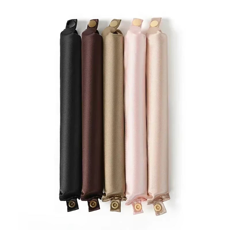 Heatless Curling Rod Headband Satin Hair Curler No Heat Hair Rollers Lazy Curls Soft Curlers Sleeping Flexi Rods Styling Tools