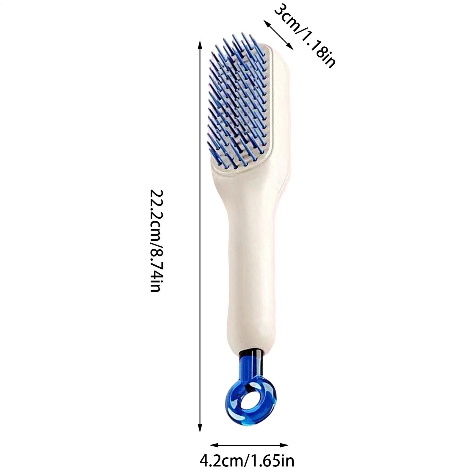 Self Cleaning Hair Brush Magic Retractable Brush Massage Anti-Static Hair Brush
