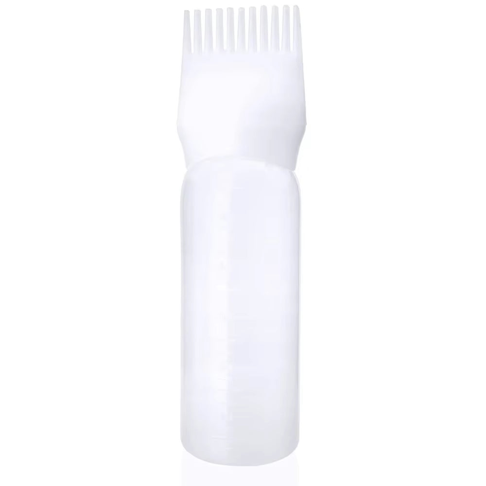 160Ml Hair Root Comb Applicator Bottle Dispensing Hair Dye Applicator Comb Brush Salon Hair Coloring Hairdressing Styling Tools