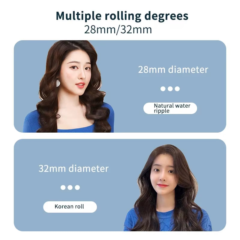 Electric Curling Iron 32Mm Ceramic Hair Curler Hair Roller 28Mm Professional Curling Iron Curling Wand Hair Waver