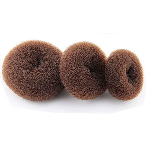 3Pcs Hair Bun Donut Magic Foam Products Hairstyle Lazy Hair Accessories for Girls Women Lady Easy Big Ring Hair Styling Tools