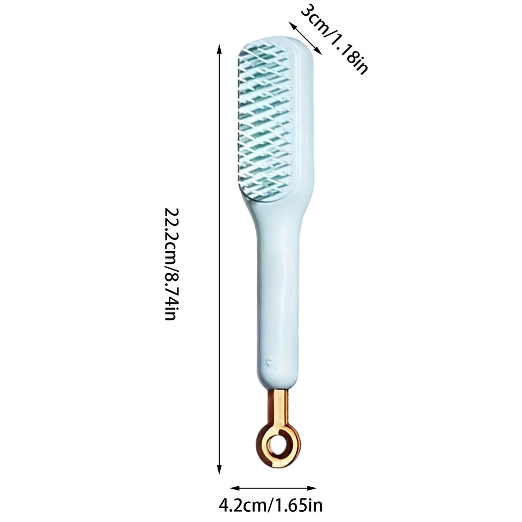 Self Cleaning Hair Brush Magic Retractable Brush Massage Anti-Static Hair Brush