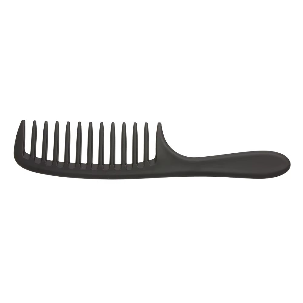 Wide Tooth Comb Detangling Hair Wide Comb round Teeth Hairdress Comb Carbon Antistatic Comb Pro Salon Dyeing Styling Tools
