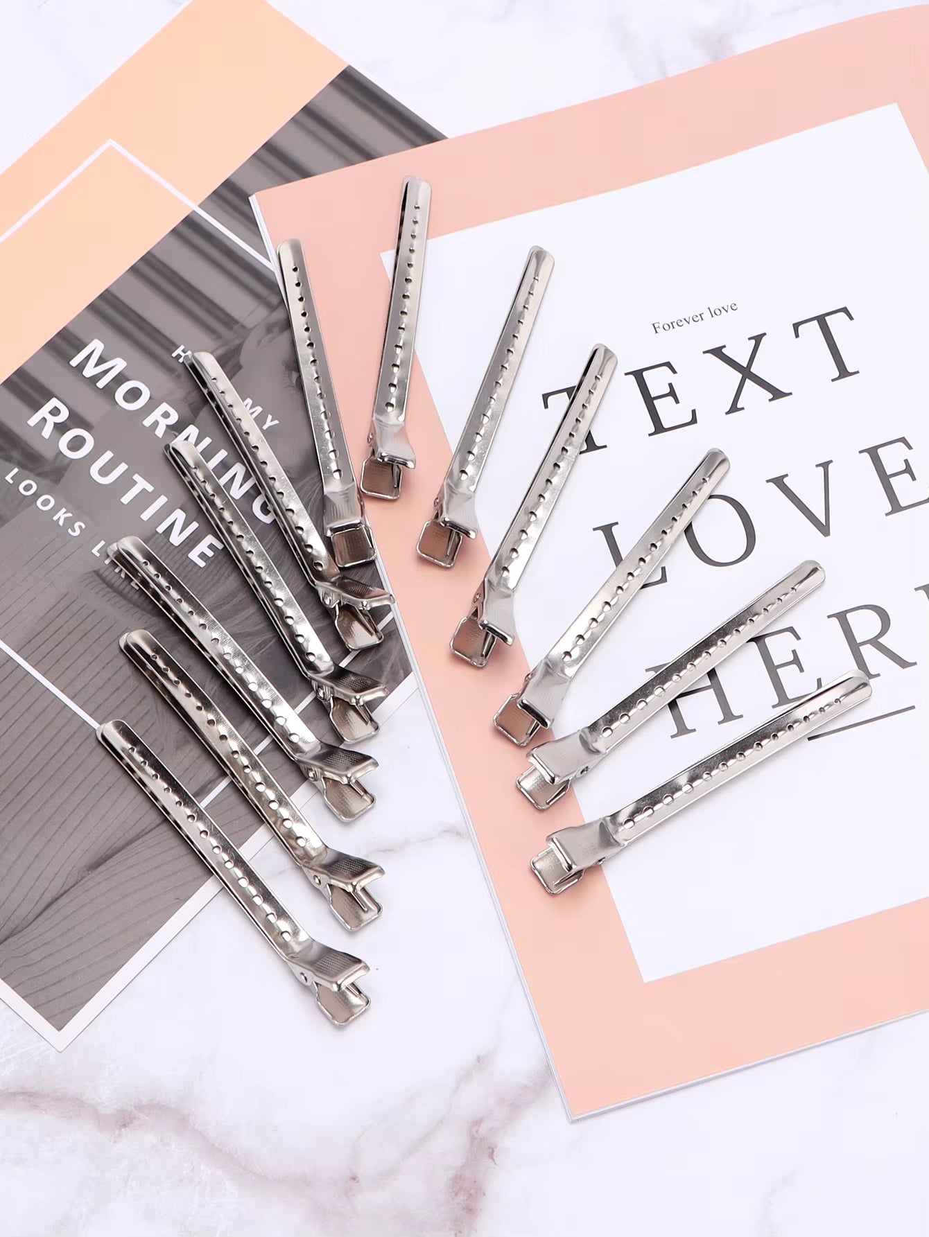Barber Shop Hair Styling Hair Clips Salon Hairdressing Tools Crocodile Hair Clips Professional Hairdresser Knuckle Hair Clips