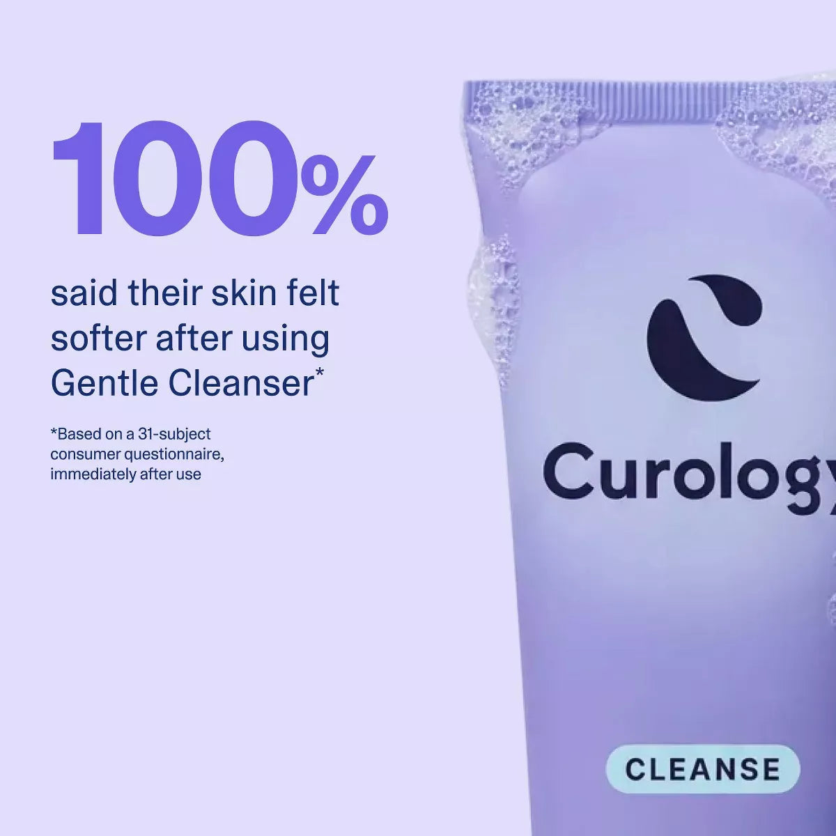 Curology Gentle Cleanser, Lightly Foaming Face Wash