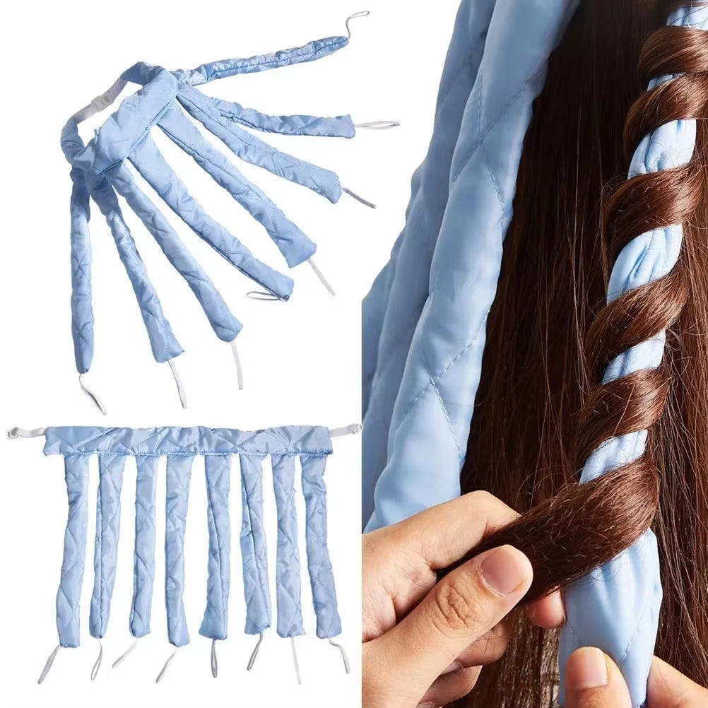 New 30Cm Lazy Heatless Hair Curler No Heat Heatless Curls Rod Headband Sleeping Head Bands No Heat Womens DIY Hair Styling Tools