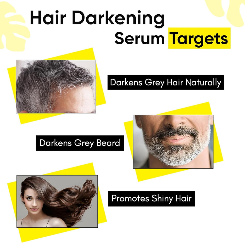 Anti Gray Hair Darkening Serum | Reverses & Limits Hair & Beard Graying with Arc