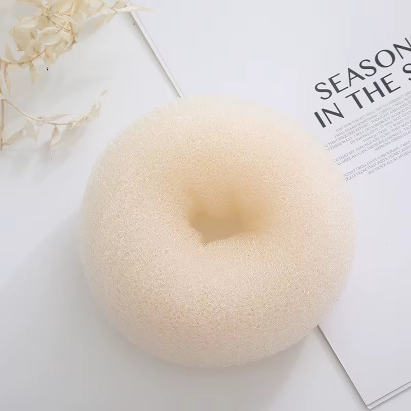 3Pcs Hair Bun Donut Magic Foam Products Hairstyle Lazy Hair Accessories for Girls Women Lady Easy Big Ring Hair Styling Tools