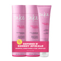 Curl Friend Curl Defining Shampoo, Conditioner & Cream Set - Avocado & Argan Oil Curly Hair Products - Anti-Frizz, Cruelty Free & Vegan Gift Set