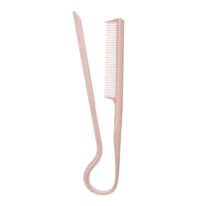 V-Shaped Hairstyle Comb - Effortlessly Create a Fashionable and Messy Hairstyle - Professional Straight Hair Fork - Perfect Salo